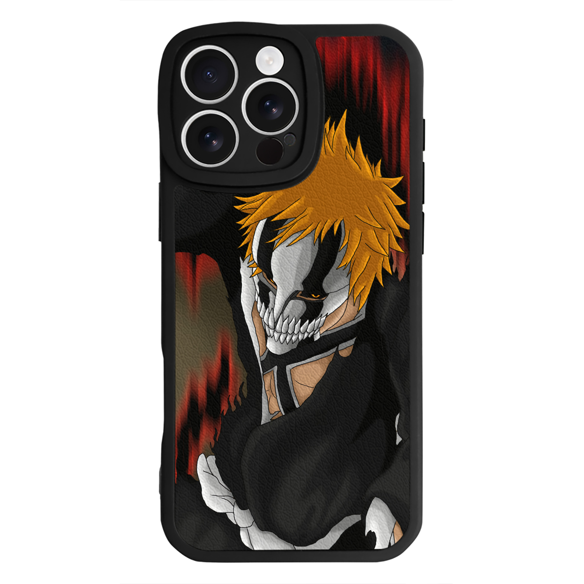（画像用） ブリーチ BLEACH 【iPhone 16シリーズ対応】シリコンスマホケース（レザー調） 材質：シリコン